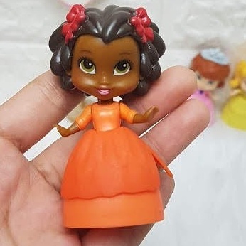 {Xã Lỗ} Búp Bê Disney 9 cm Princess Mini Toddler (mẫu ngẫu nhiên, dính mực)
