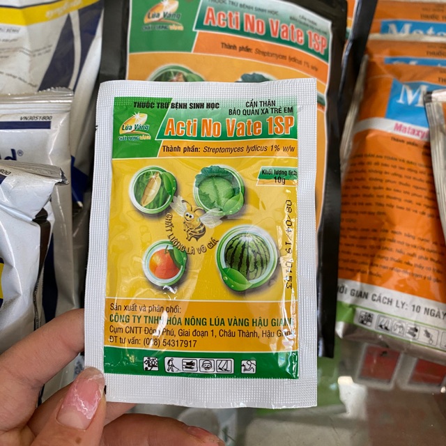 Thuốc Trừ Nấm Bệnh Sinh Học Cho Hoa, Cây Cảnh - Acti No Vate