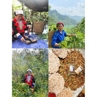 [1kg] LÁ XÔNG TẮM DAO ĐỎ