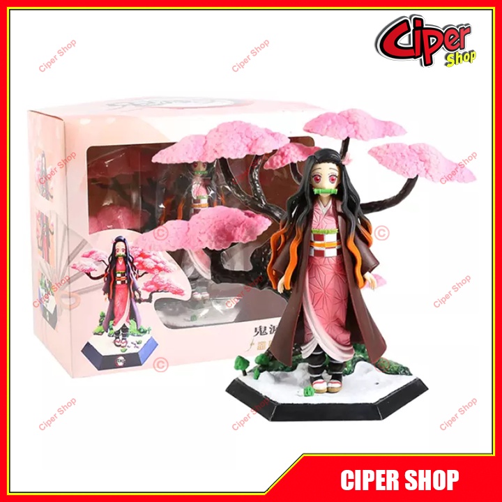 Mô hình Kamado Nezuko GK - Figure Action Kimetsu No Yaiba - Mô hình Thanh Gư ơm Hủy Diệt