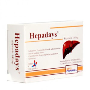 Hepadays hộp 30 viên nhập khẩu Ai Cập giải độc và bảo vệ tế bào gan hiệu quả