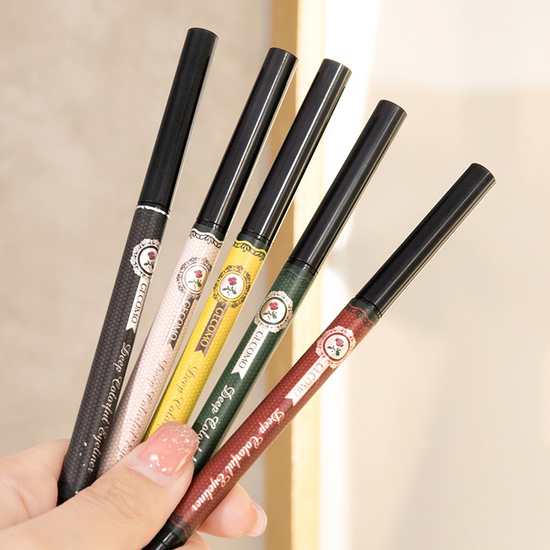 Bút Kẻ Mắt Dạng gel Chống Thấm Nước Với 9 Màu Lựa Chọn Độc Đáo