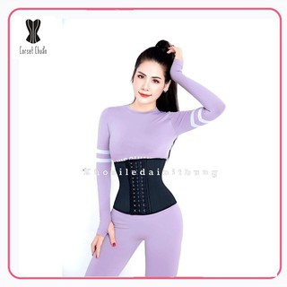 Đai nịt bụng chuẩn Hy Lạp - Nịt bụng latex eo thon giảm mỡ cao cấp