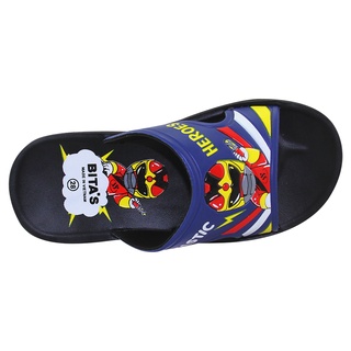 Dép quai ngang bé trai Bita's DEN.64 (Đỏ + Rêu + Xanh dương)