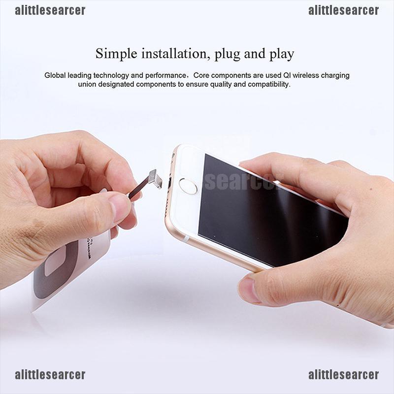 Bộ thu sạc không dây Qi chuyên dụng cho iPhone Samsung Android Type-C