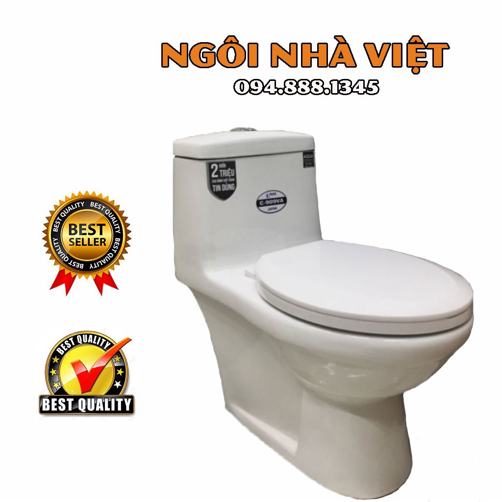✅GIÁ SỐC✅bồn cầu liền khối cao cấp nắp êm giá rẻ
