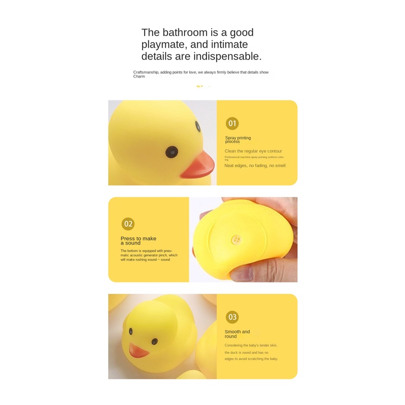 Vịt Đồ Chơi Thả Bồn Tắm Cho Bé