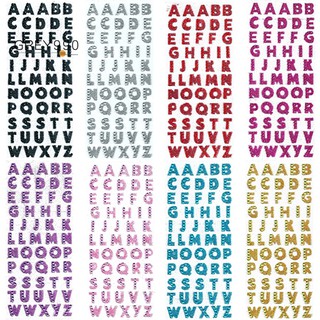 Decal dán tường chữ cái từ A-Z lấp lánh