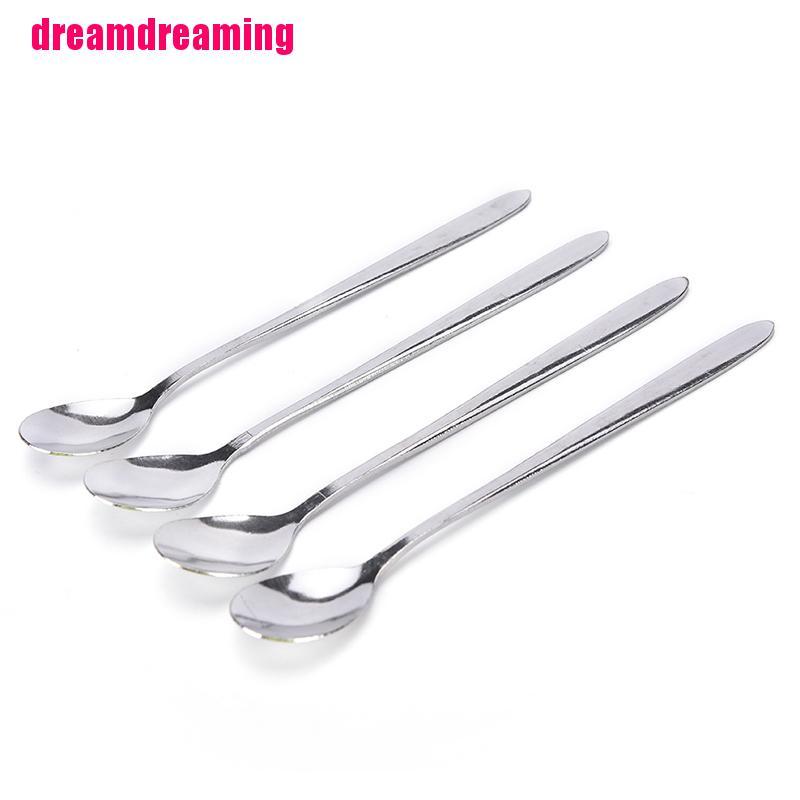 Muỗng Cà Phê Cán Dài Bằng Thép Không Gỉ