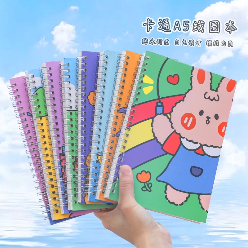 Sổ lò xo A5 cute
