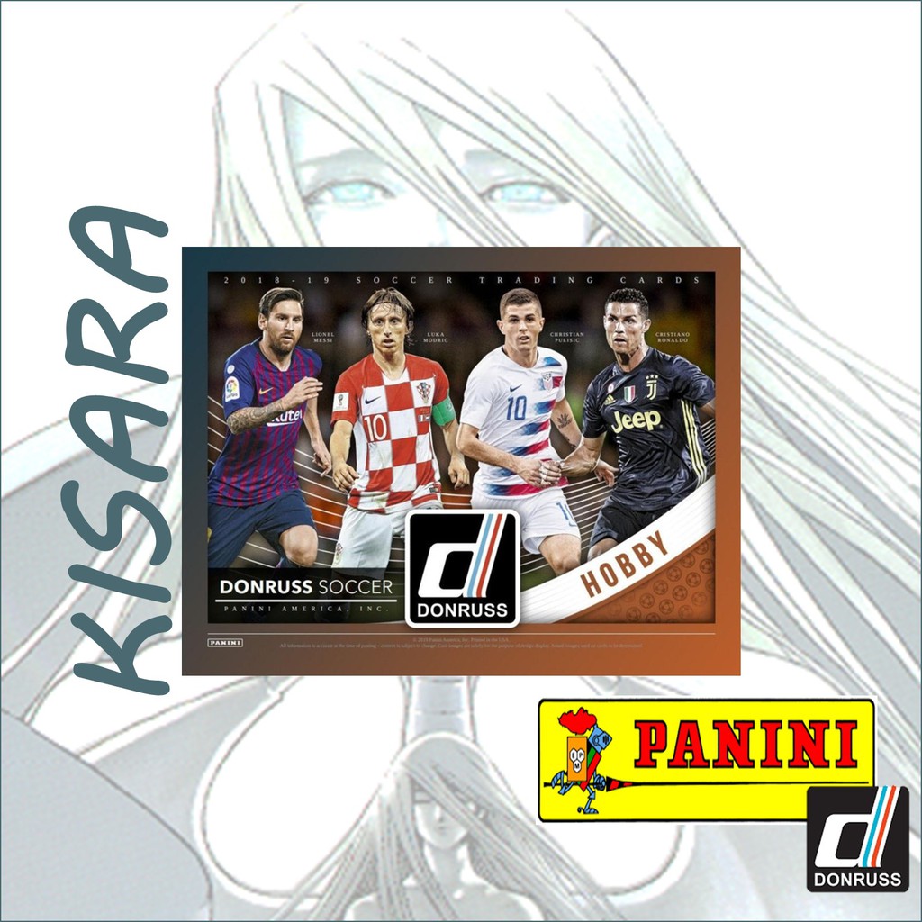 Thẻ Cầu thủ bóng đá chính hãng Panini Donruss 2019