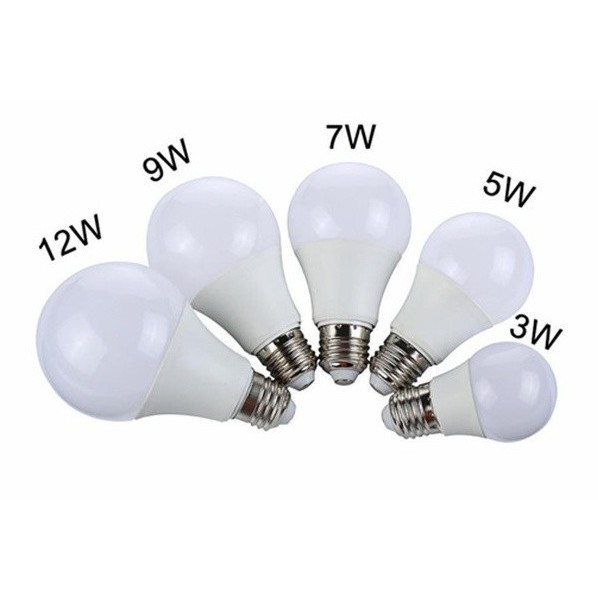 BÓNG LED BÚP TRÒN 7W/ 9W/ 12W/ 15W SÁNG TRẮNG/Vàng - TIẾT KIỆM ĐIỆN GIA ĐÌNH