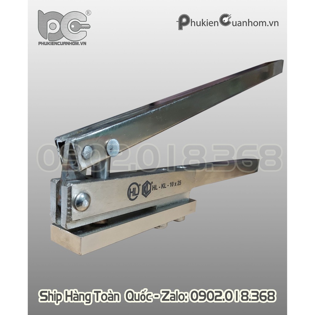 Kìm bấm ke vĩnh cửu cánh cửa lùa vát cạnh 10X25