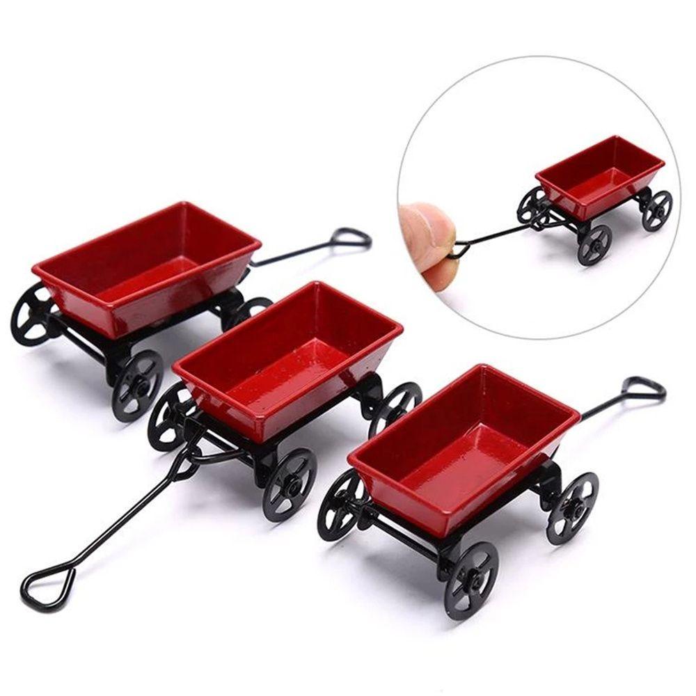 Mô Hình Đồ Chơi Xe Đẩy Em Bé Mini Trang Trí Nội Thất
