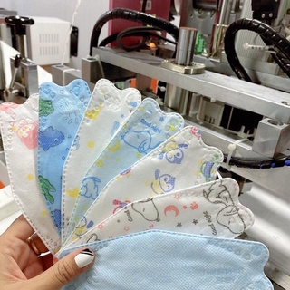 Khẩu trang 4D KF94 trẻ em( túi 10 chiếc)