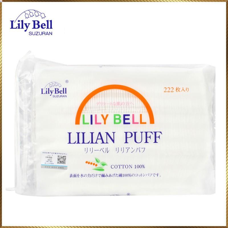 Bông tẩy trang Lily Bell 222 miếng  SX | BigBuy360 - bigbuy360.vn