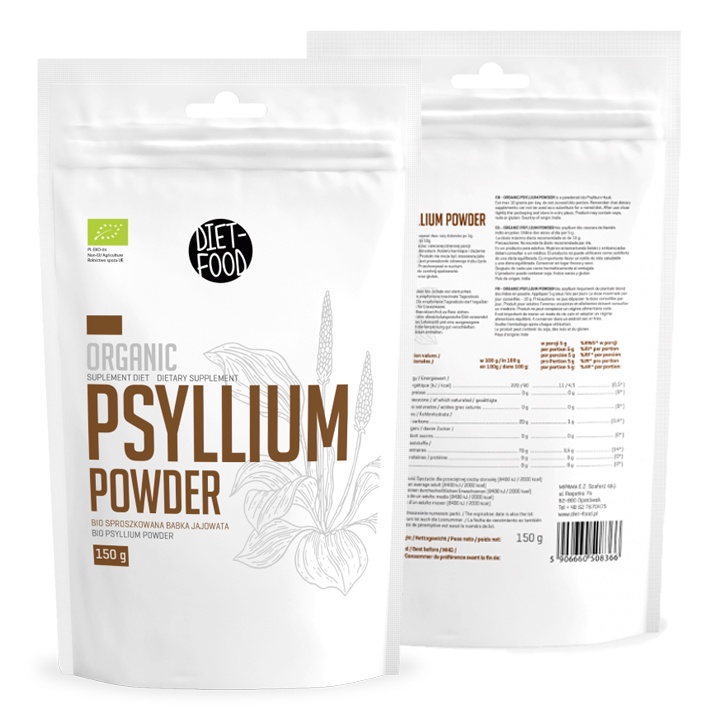 Vỏ hạt mã đề hữu cơ Dragon Superfoods 150gr