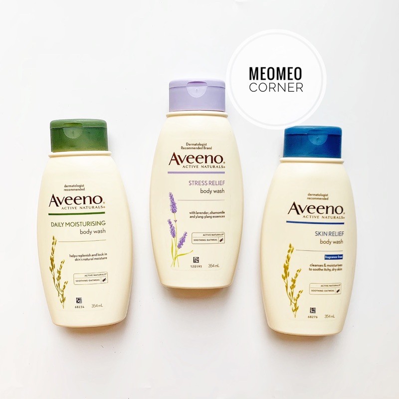 Sữa tắm Aveeno dưỡng ẩm Úc 354ml