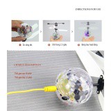 Quả cầu bay cảm ứng phát sáng - Bx Electronics (Trong suốt) V01
