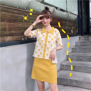 Set áo chân váy nữ xinh xắn