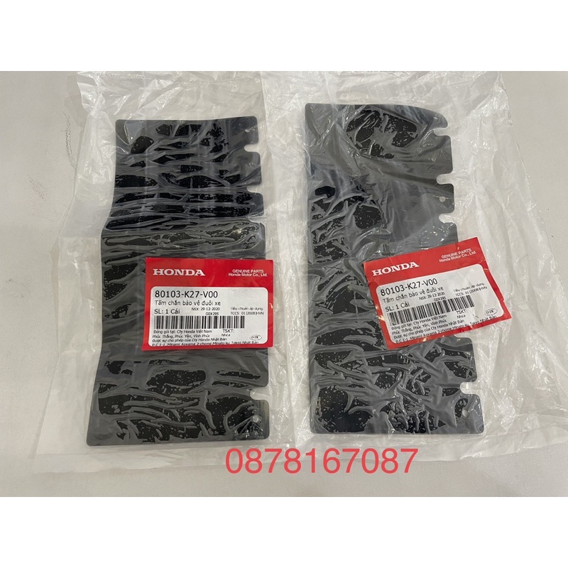 Tấm cao su chắn bùn air blade 125 đơi đầu abl 125 honda