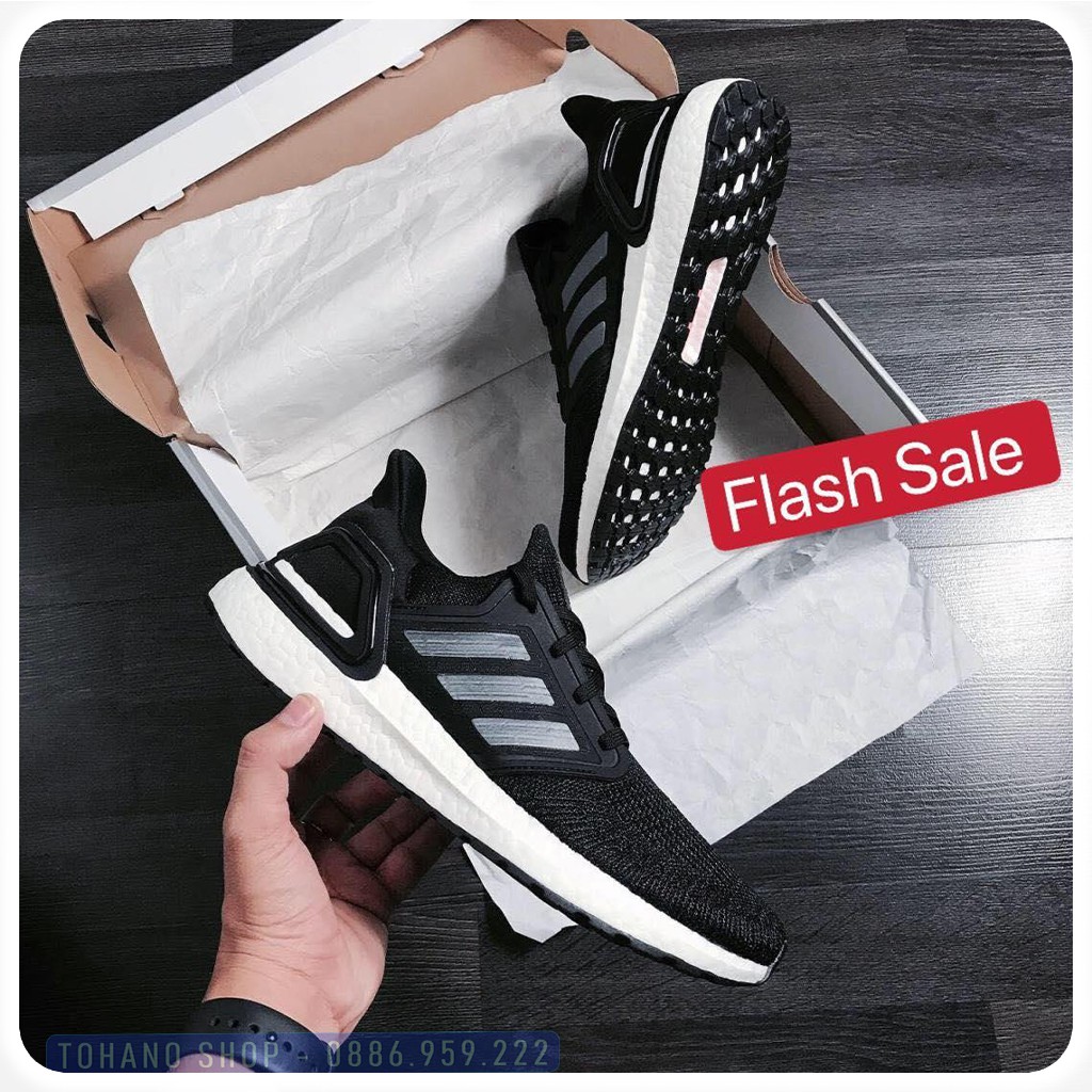 Giày Sneaker Giày Thể Thao Nam Nữ Ultra Boost 6.0 Màu Đen Trắng | BigBuy360 - bigbuy360.vn
