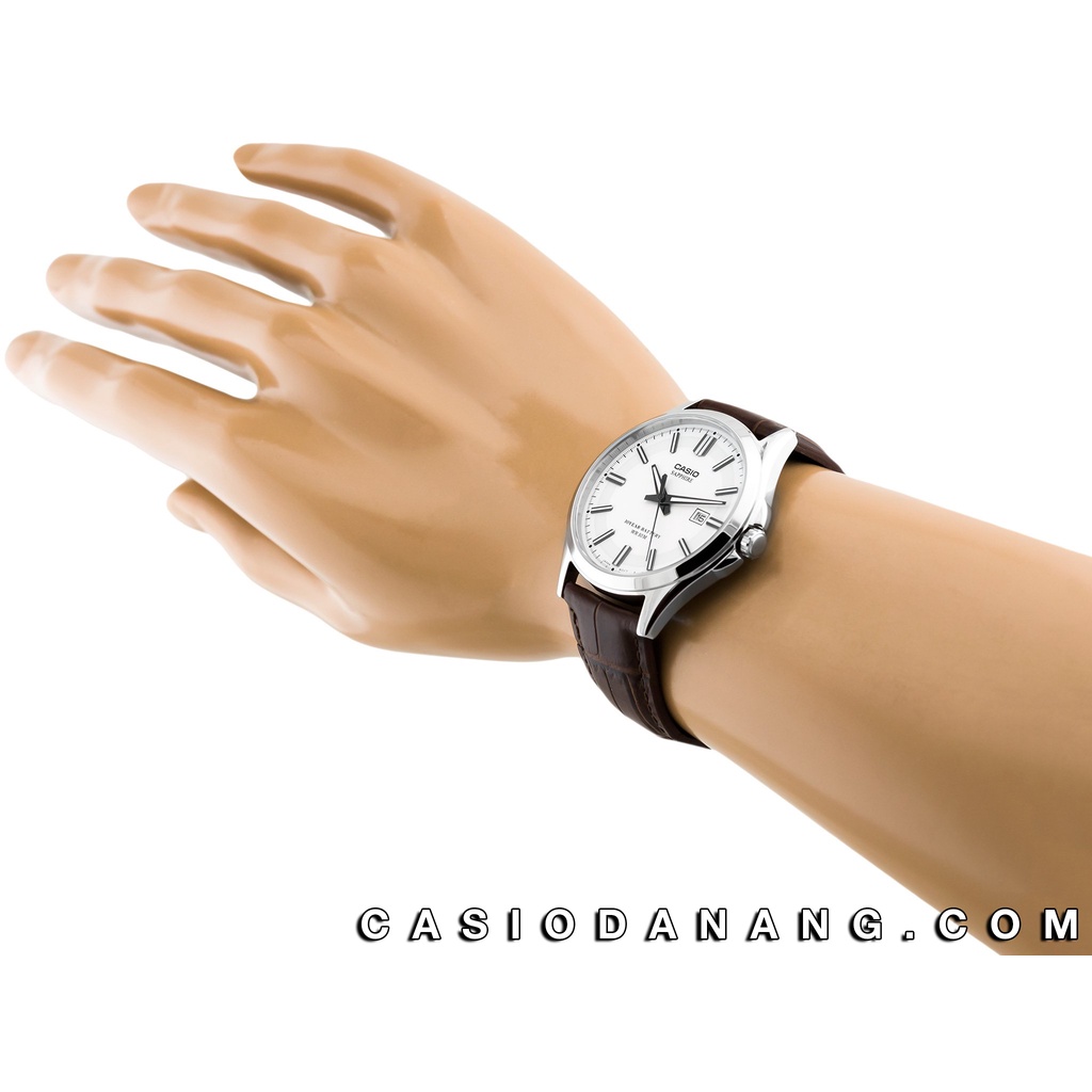 Đồng hồ nam dây da Casio Standard chính hãng Anh Khuê MTS-100L-7AVDF (41mm)