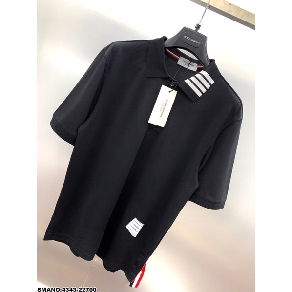 Áo Polo Nam Thom Browne Ba Viền Cổ Cao Cấp - Áo Nam Polo Thom Siêu Hot
