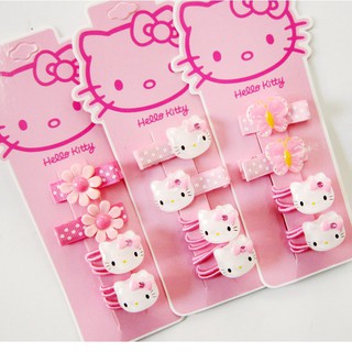 Kẹp tóc Kitty - Buộc tóc Kitty - Cài tóc - Phụ kiện tóc trẻ em