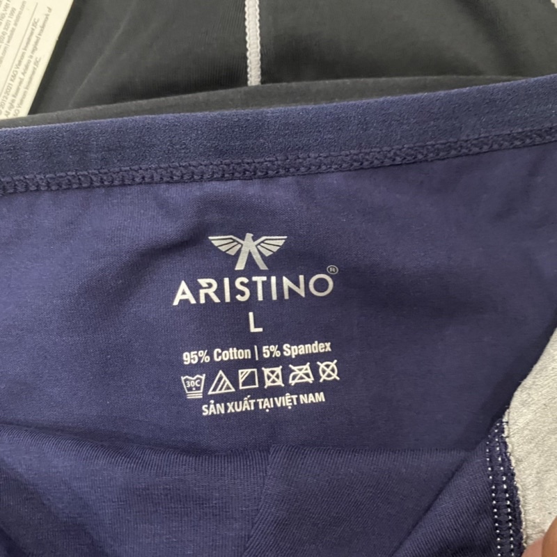 ARISTINO XẢ KHO - Quần sịp nam tam giác aristino cạp nhỏ cotton mềm mát đủ size sẵn hàng  AC01Q