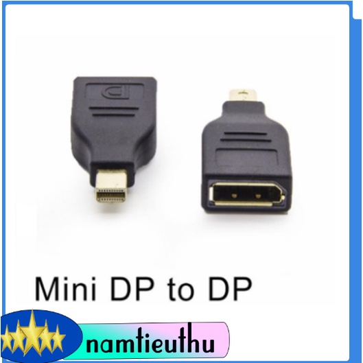 Đầu chuyển Mini DisplayPort to DisplayPort (Mini DisplayPort dương to DisplayPort âm)