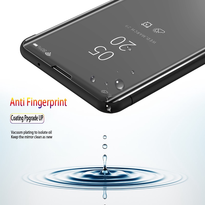 Bao Da Tráng Gương Thời Trang Cho Samsung Galaxy S10 5g S10e S10 Lite S9 S8 Plus S7 S6 Edge Note 10 Pro 9 8 M10 M20 M30 On7