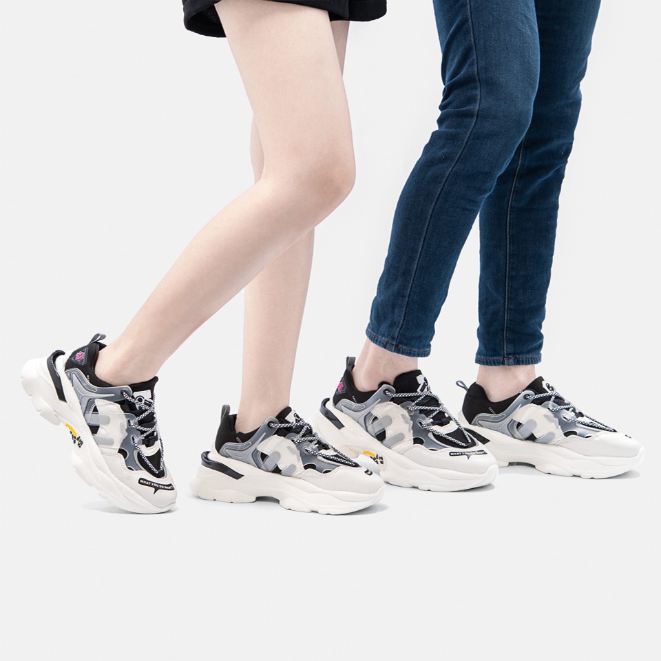 Giày Thể Thao Nam Nữ Cặp Cao 6cm MWC M6901, Giày Đôi Nam Nữ Sneaker Hàn Quốc Độn Đế Tăng Chiều Cao Đi Chơi, Đi Học