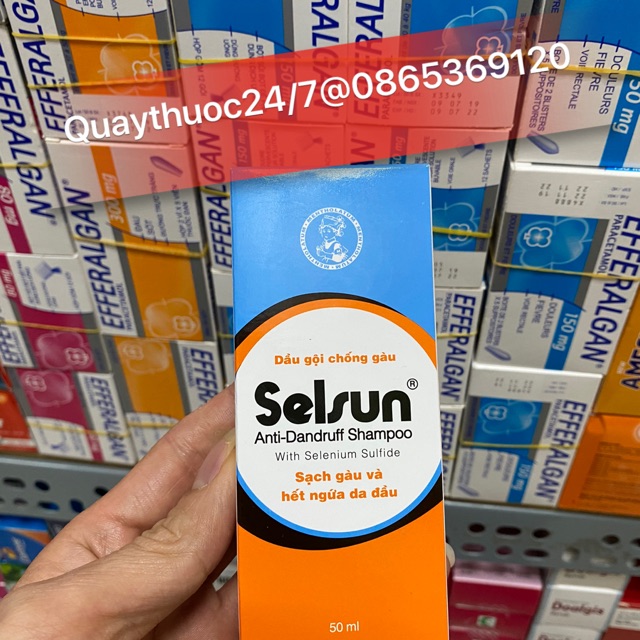 ✅DẦU GỘI CHỐNG GÀU SELSUN (50ml)