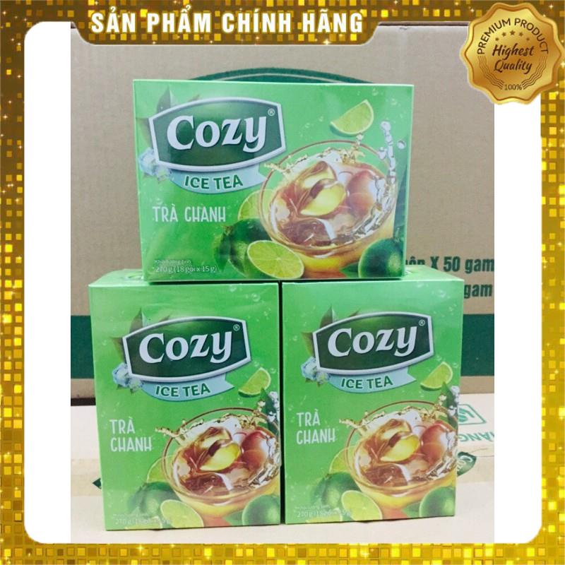 Trà Cozy IceTea các Hương Đào-Chanh-Sâm Bí Đao-Chanh Hương Nhài-Vải-Matcha Trà sữa 3in1- Gừng | BigBuy360 - bigbuy360.vn
