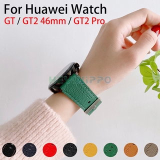  Dây Đeo Da Thật 22mm Cho Đồng Hồ Huawei Gt 2 Gt2 Pro Honor Magic 2 46mm