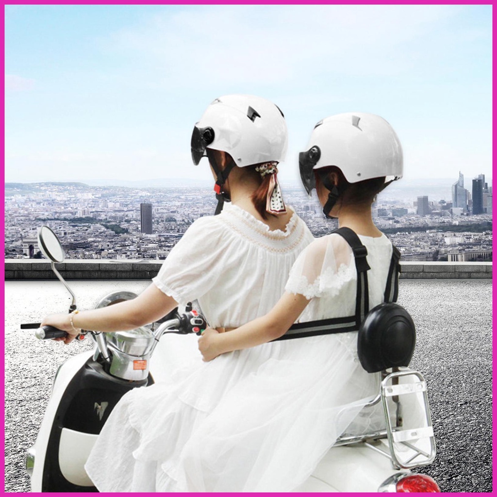 Đai An Toàn Cho Bé Khi Đi Xe Máy Có Tay Cầm Phản Quang Tiện Dụng