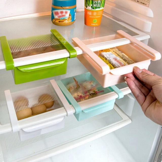 Khay để đồ tiện ích gia đình thông minh trong tủ lạnh mini có thể đựng đồ ăn trong nhà bếp 1213 shop tiện ích 99
