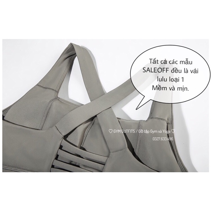 Áo tập yoga gym nữ cao cấp đồ tập lululemon Xả Hàng bra, tank 2023 giá rẻ chất lượng.