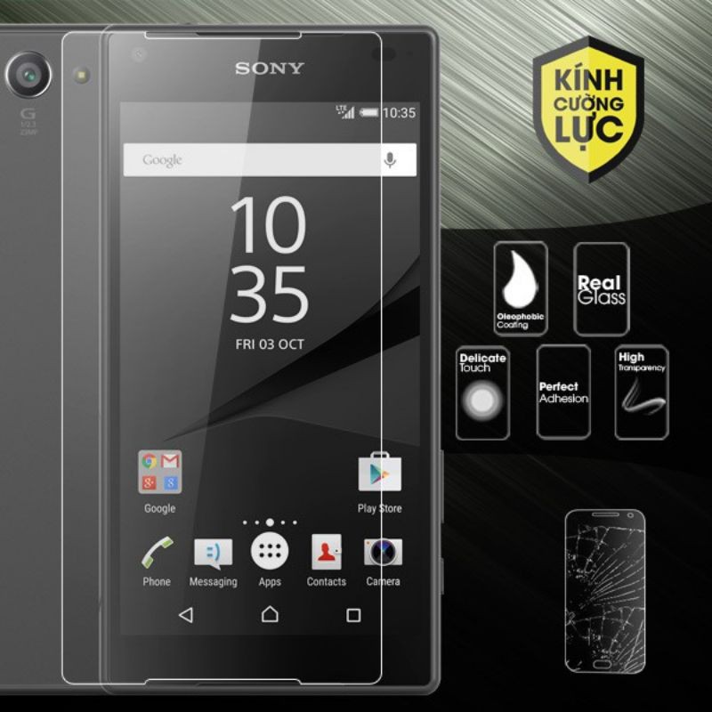 Bộ Ốp Lưng + Dán Kính Cường Lực Cho Sony Z5, Combo Bảo Vệ Cho Sony Xperia Z5