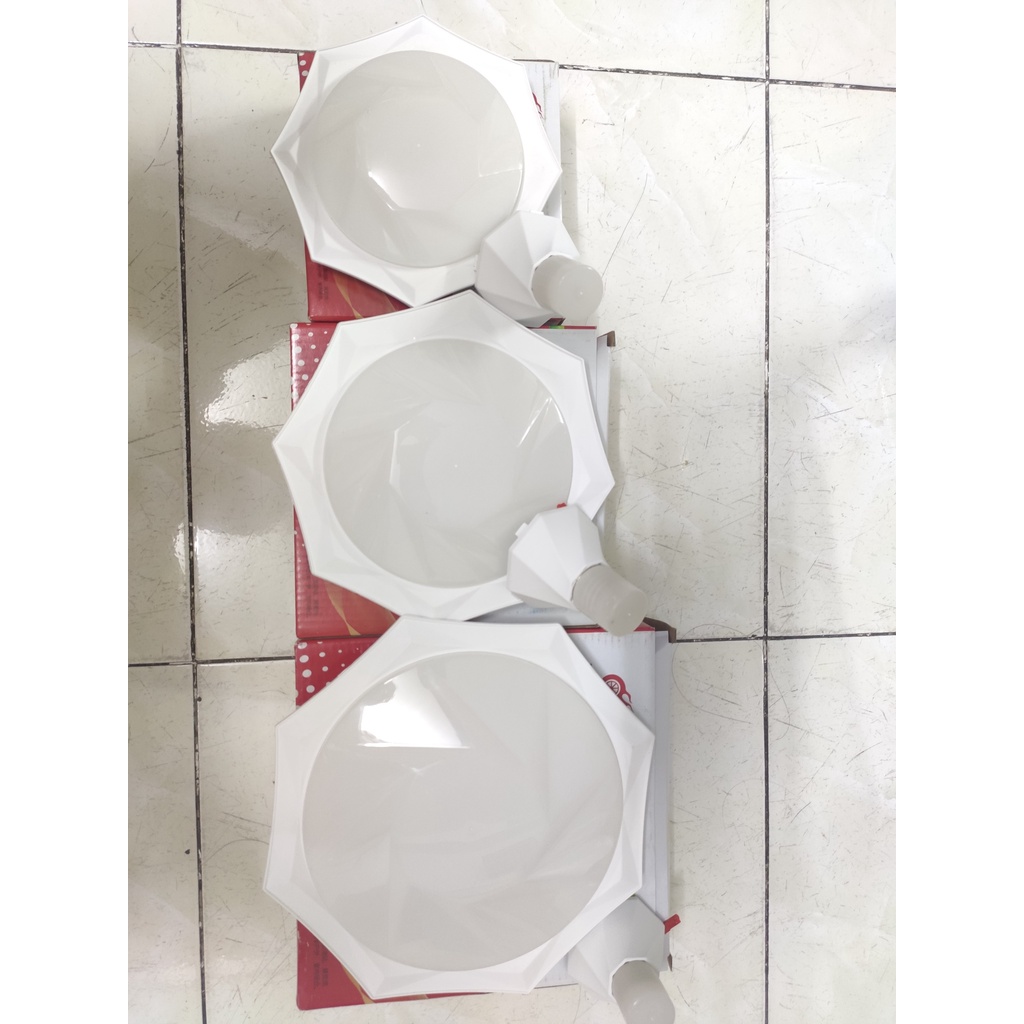 Bóng đèn led đĩa bay kim cương 24w 38w 48w 58w ánh sáng trắng