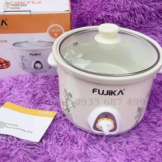 Mua Nồi hầm cháo chậm cho bé FUJIKA FJ-KC1.5L dung tích 1.5L công suất 140W - Chính hãng BH 12 tháng