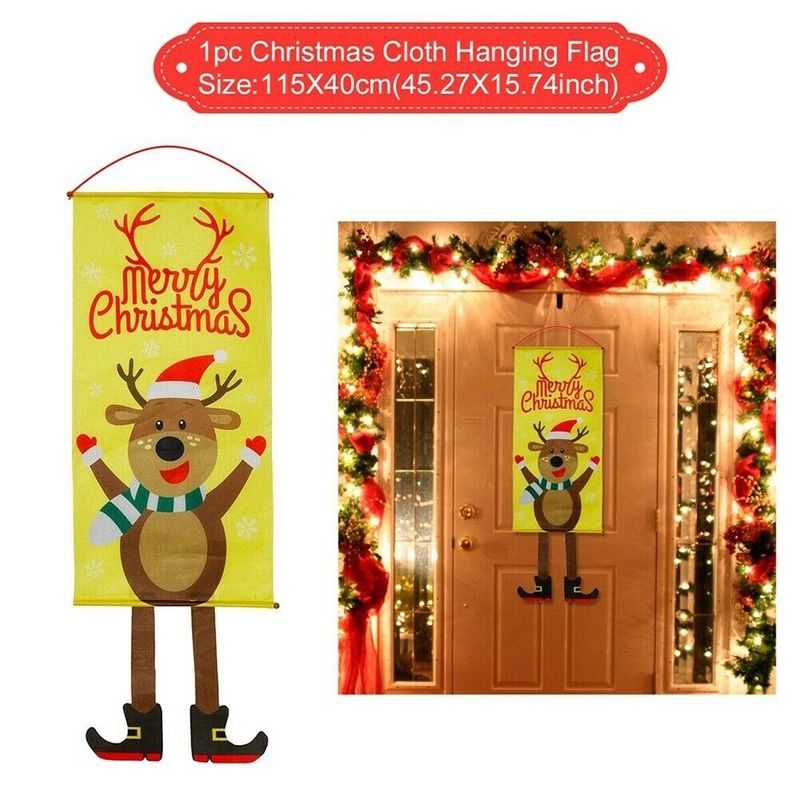 Dây Treo Trang Trí Cửa Sổ Phong Cách Giáng Sinh