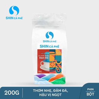 Cà phê Phin đậm đà - SHIN Cà Phê - Cà phê pha phin - Gói 200g