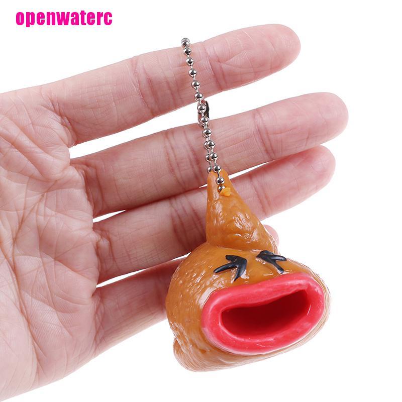 [ope] Móc Khóa Đồ Chơi Biểu Tượng Cảm Xúc Bóp Giảm Căng Thẳng Vui Nhộn
