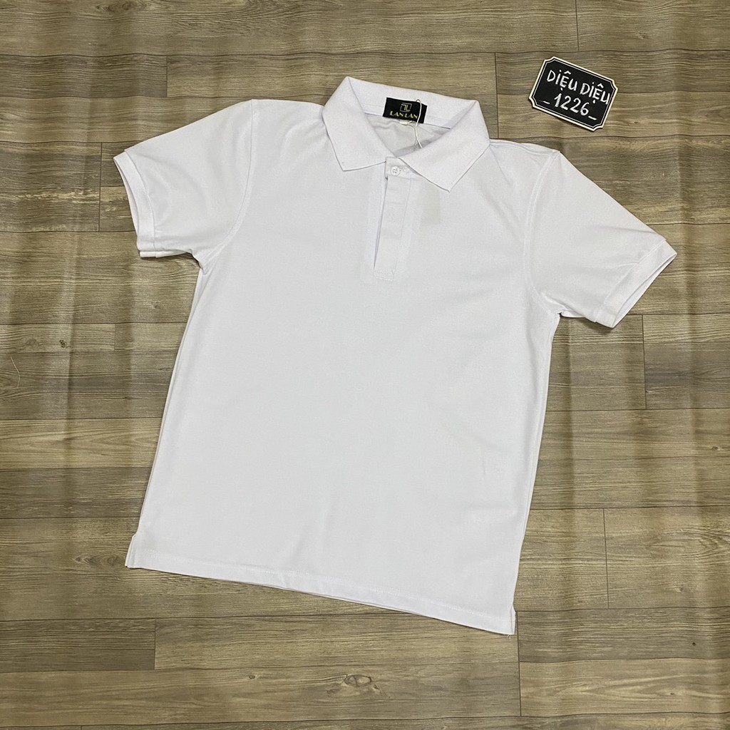 ÁO THUN POLO NAM NỮ ÁO ĐÔI CHẤT COTTON CÁ SẤU BASIC NGẮN TAY CỔ BẺ kèm ảnh thật - Diệu Diệu 1226 | BigBuy360 - bigbuy360.vn