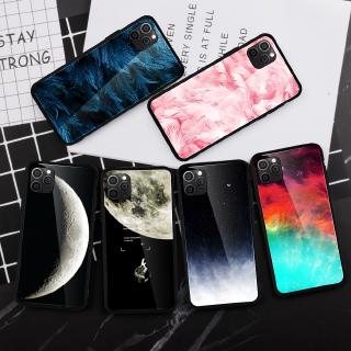 Ốp điện thoại hình bầu trời sao nhiều mẫu mã cho iPhone 11 X 7 8 6 6S Plus