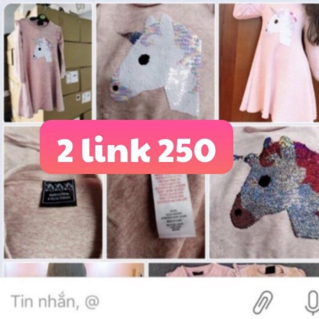 Váy hồng hình ngựa
