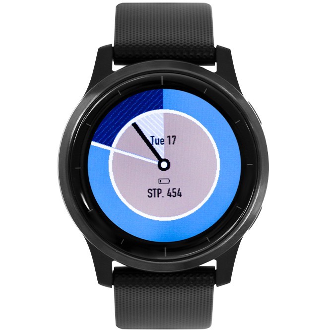 Đồng hồ thông minh Garmin Vivoactive 4 kháng nước 5ATM đo nồng độ SPO2 màn hình MIP 1.13&quot; - Chính hãng BH 12 tháng