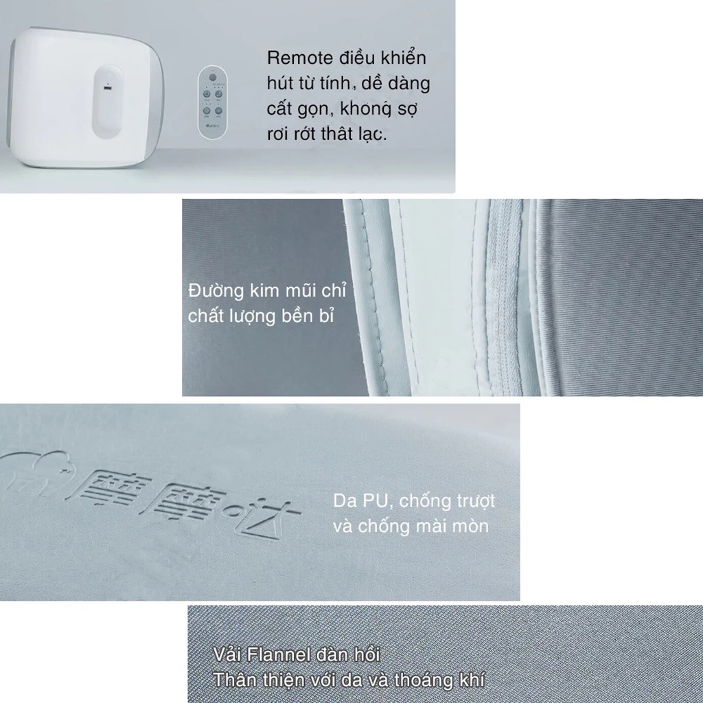 Máy Massage Đầu Gối Và Chân Đa Năng Xiaomi Momoda SX383, Máy Massgae Chân Xiaomi Chính Hãng - An Toàn - Dễ Sử Dụng